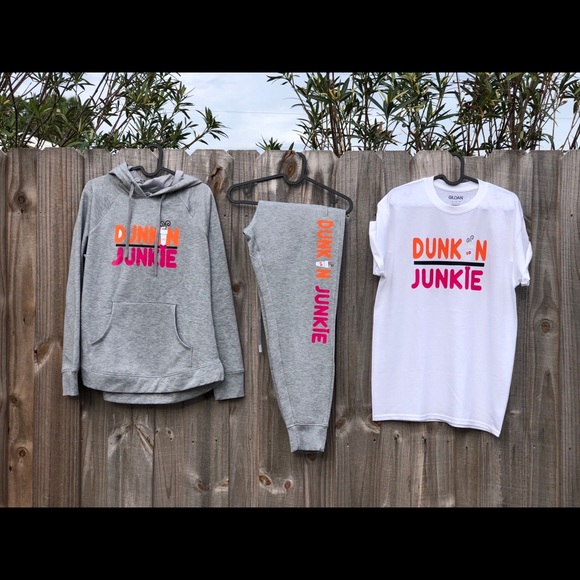 DunkinJunkie iron-on Vinyl “Decal ONLY” Shirt/SWST - Picture 15 of 15